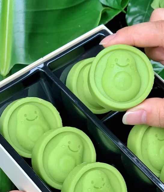 牛油果冰豆糕